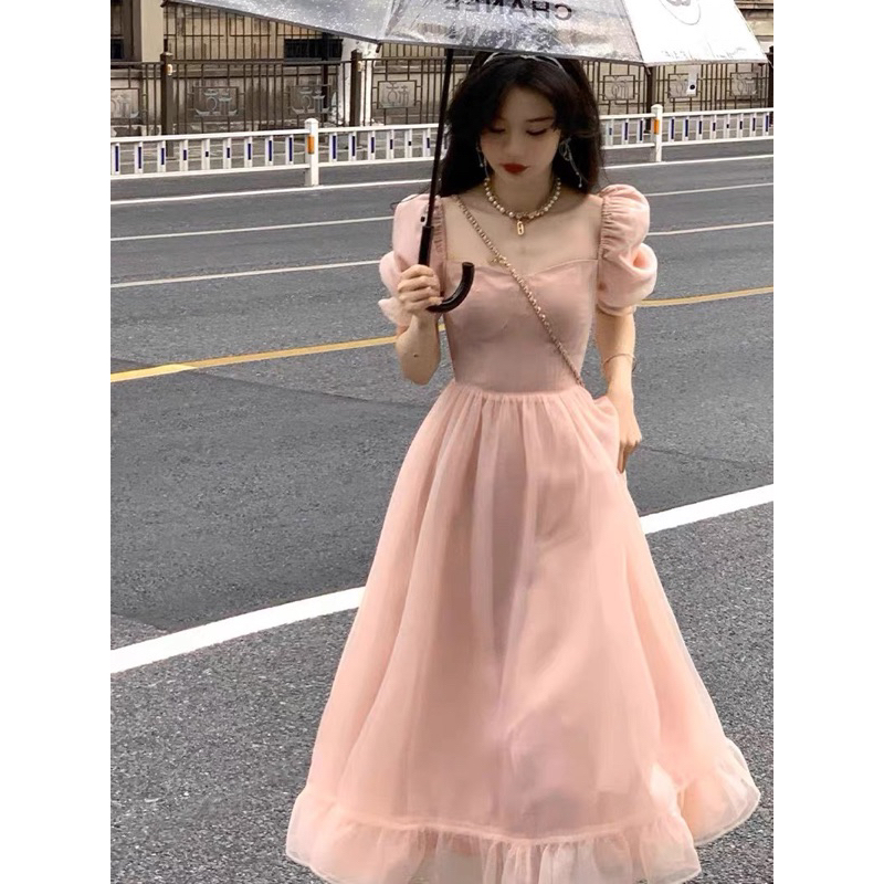 Váy công chúa dáng dài ulzzang - kèm ảnh thật