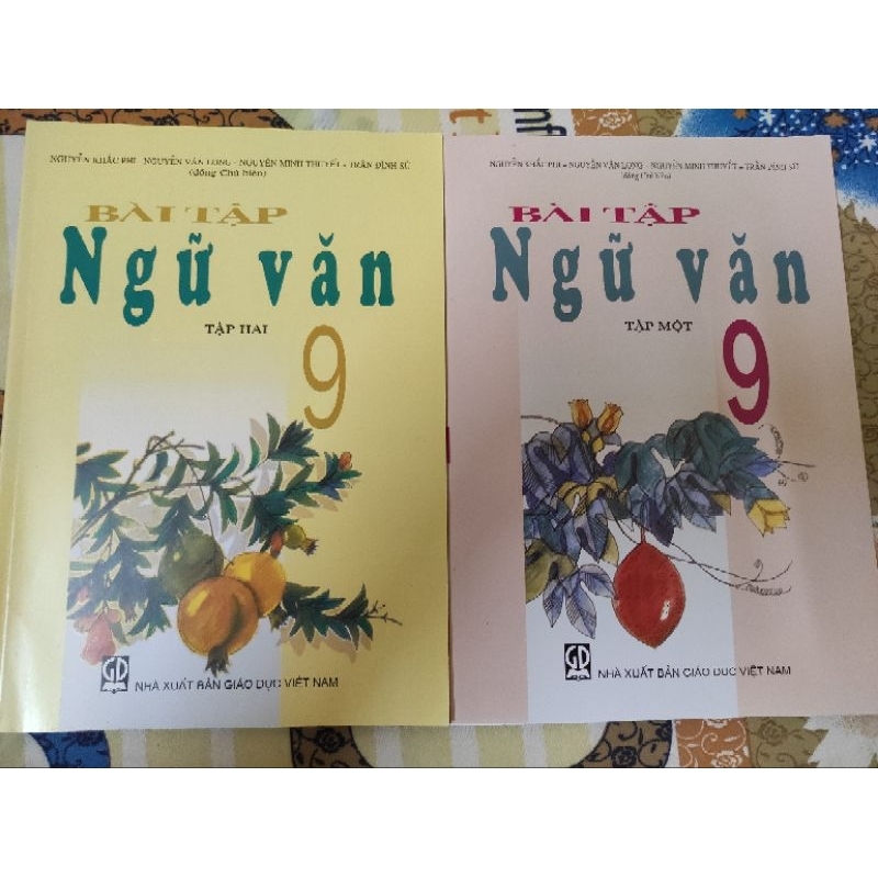 BT ngữ văn9 tập 2,VBT ngữ văn 9 tập 1