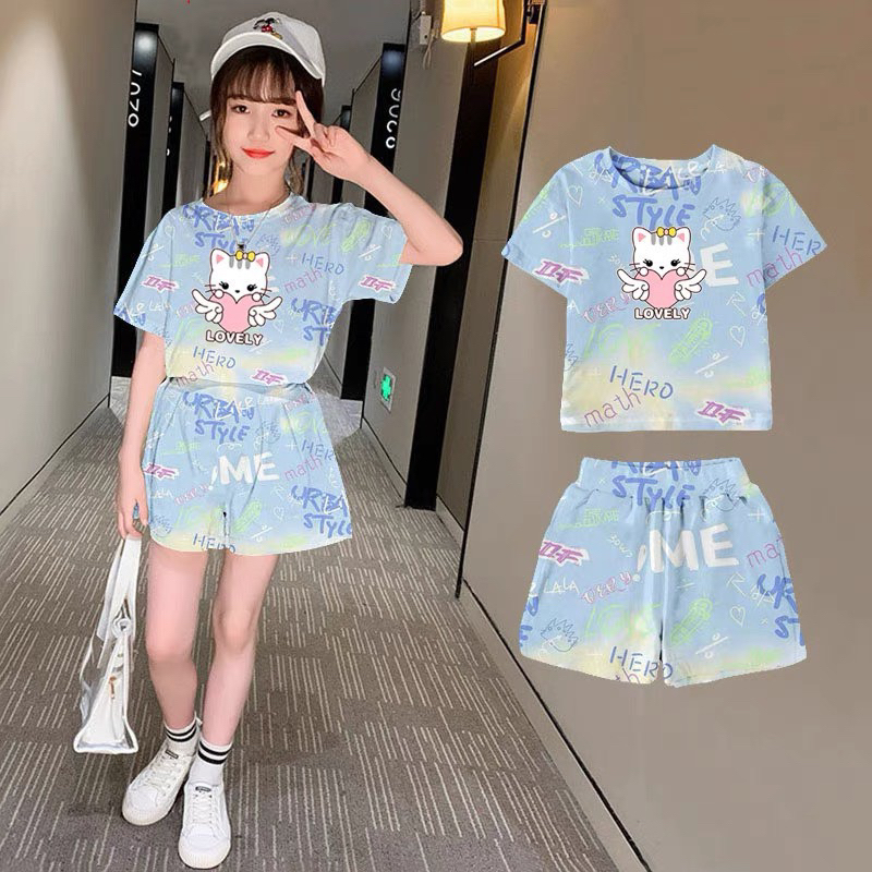 Bộ cộc tay loang cho bé gái 10-35kg