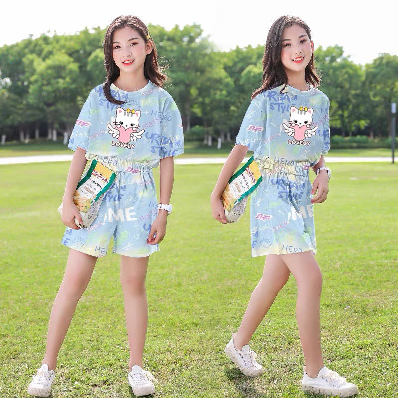 Bộ cộc tay loang cho bé gái 10-35kg