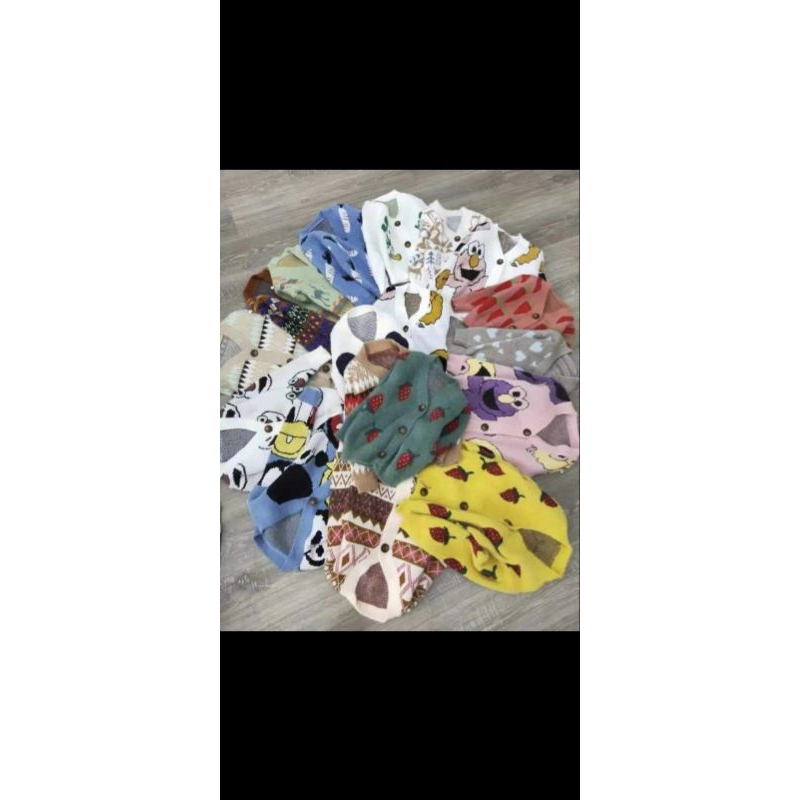 Áo Len lông thỏ bé