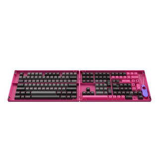 [HỎA TỐC HN - HCM] Bộ nút bàn phím cơ | AKKO Keycap set – Black & Rose (PBT Double-Shot/ASA profile/197 nút)