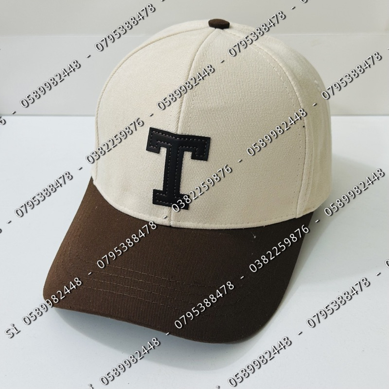 NÓN KẾT MŨ LƯỠI TRAI NHUNG PHỐI CHỮ T NAM NỮ PHONG CÁCH ULZZANG