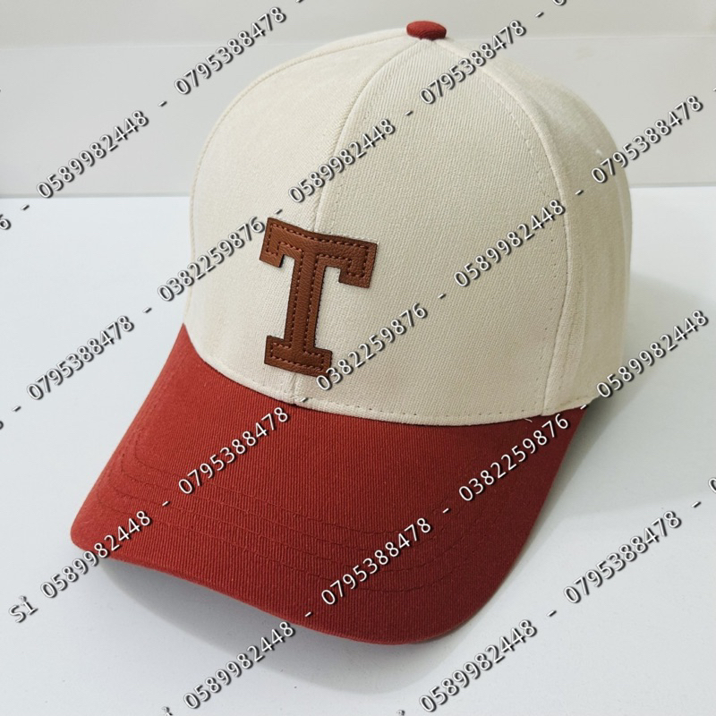 NÓN KẾT MŨ LƯỠI TRAI NHUNG PHỐI CHỮ T NAM NỮ PHONG CÁCH ULZZANG