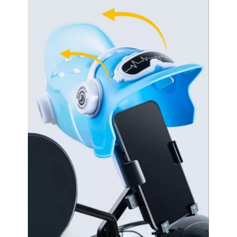 Giá đỡ có mũ che nắng điện thoại trên xe máy HT-513