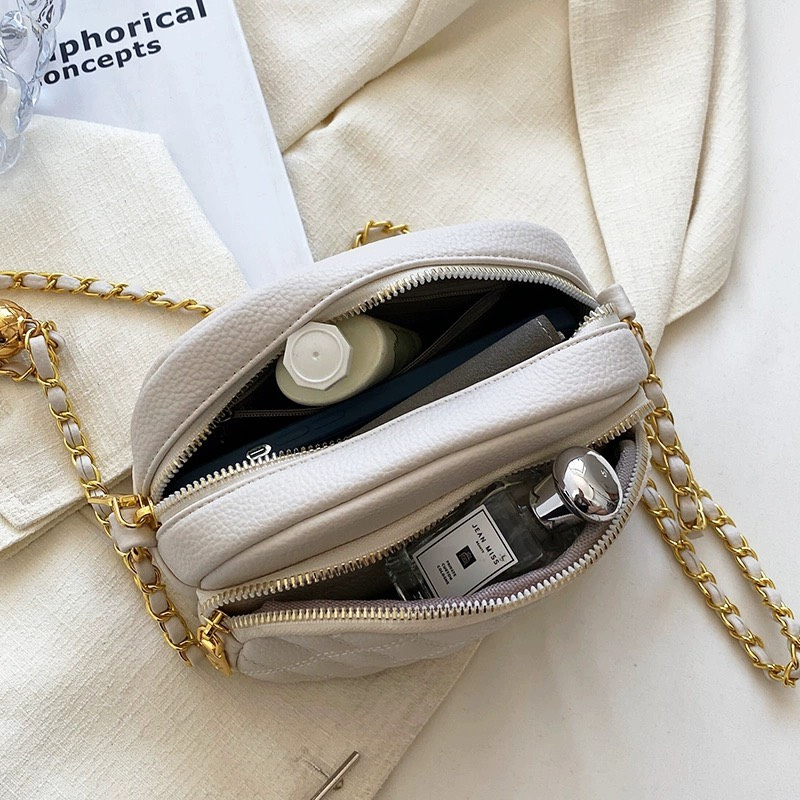 Túi xách nữ đeo chéo dây chuông đẹp nhiều ngăn dễ phối đồ thời trang giá rẻ DC447