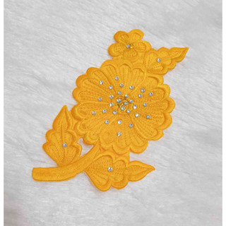 Hoa thêu 3d ủi áo sticker bông hồng tú cầu nhiều màu dễ thương
