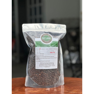 1KG Cafe Robusta size 18 hạt mộc pha máy, bột xay pha phin, hạt đều đẹp, nước cốt đậm, chuẩn vị, cà phê nguyên chất.