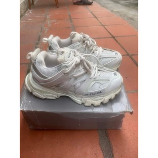 Giày balen Track full trắng 2hand