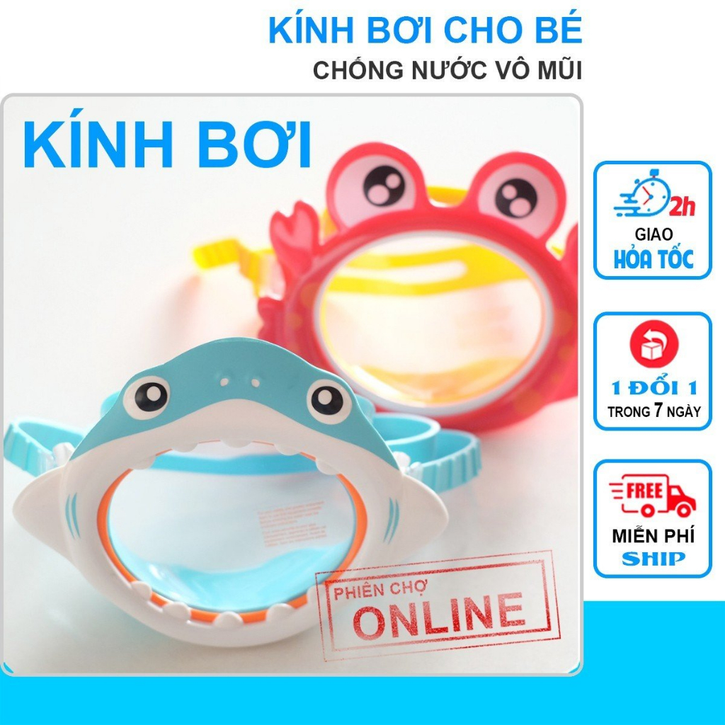 Kính Lặn Trẻ Em, Kính Bơi Intex Chính Hãng