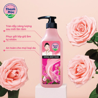 Sữa tắm thảo dược thanh mộc 750ml chiết xuất 100% từ thiên nhiên