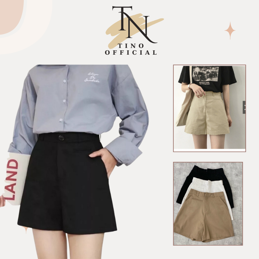 [Mã ICBFRI15 giảm 10% đơn 0đ] Quần short kaki nữ STY lưng cao phong cách Hàn quốc thời trang | BigBuy360 - bigbuy360.vn