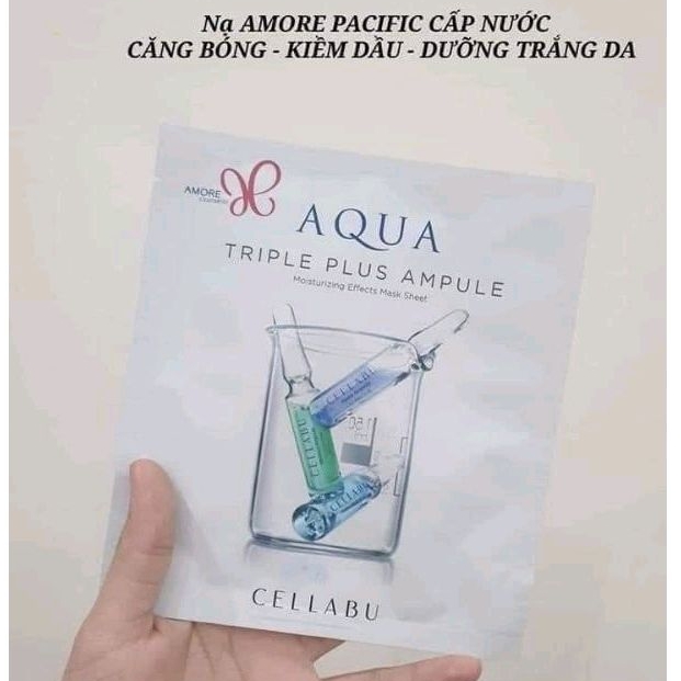 Mặt nạ amore cấp nước dưỡng trắng da