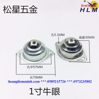 Cốc bi cầu cy-25 | cốc bi cầu | cốc bi mắt trâu | con lăn đa hướng | bi mắt trâu
