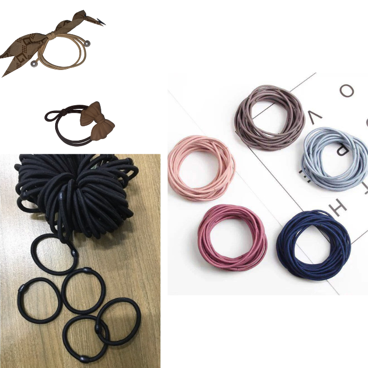 Quà Tặng Chun Buộc Tóc Cho Áo Gile Phao Cho Nữ Siêu Ấm Chất Dày Dặn 3 Màu Thời Trang