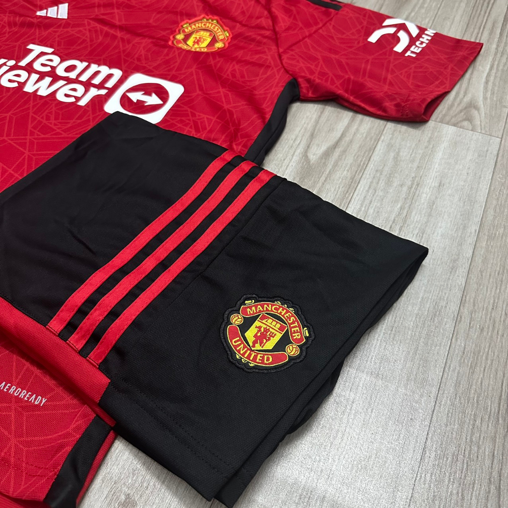 Áo Bóng Đá CLB Manchester United, Áo Đá Banh Mu Sân Nhà 2023/20224 - Chuẩn Mẫu Thi Đấu - Vải Polyester Gai Thái