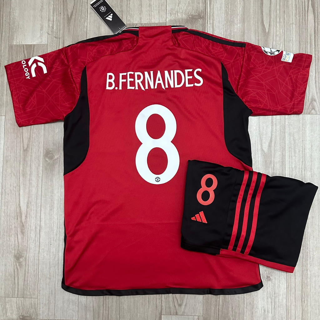 Áo Bóng Đá CLB Manchester United, Áo Đá Banh Mu Sân Nhà 2023/20224 - Chuẩn Mẫu Thi Đấu - Vải Polyester Gai Thái