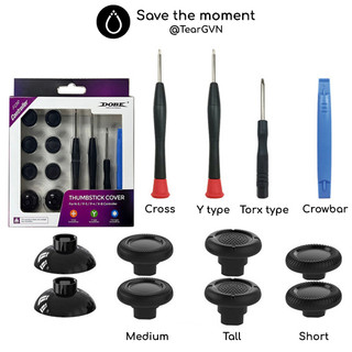 Bộ thay thế cần điều khiển dobe cho tay cầm ps5 / ps4 / xbox series sx / switch pro controller