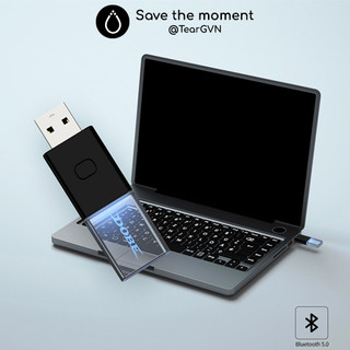 USB Bluetooth 5.0 DOBE cho tay cầm PS4 / PS5 / Xbox One SX / Switch Pro Controller