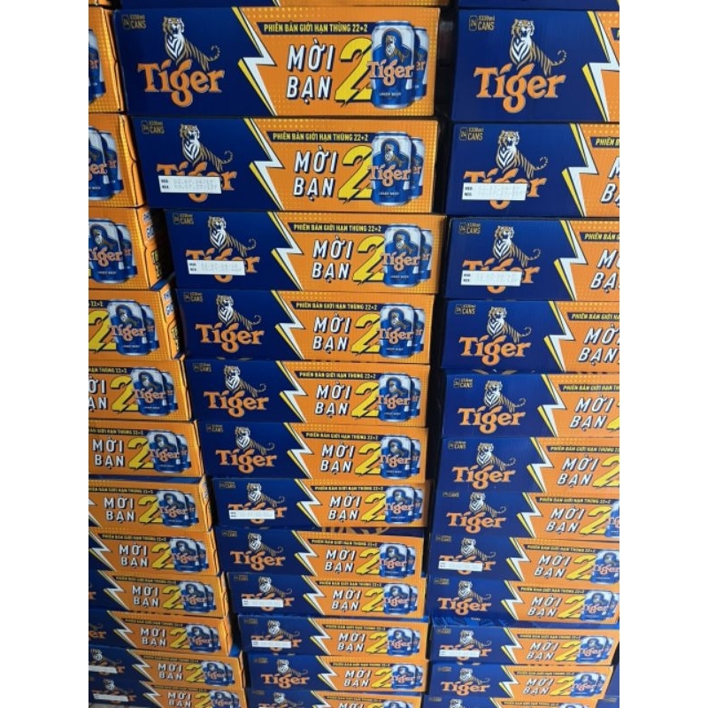 Thùng 24 lon bia Tiger phiên bản đặc biệt lon 330ml