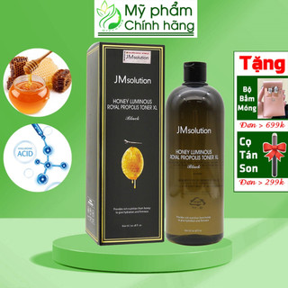 Toner JM SOLUTION Nước Hoa Hồng Chiết Xuất Mật Ong Chống Lão Hóa JM Solution Honey Luminous Royal Propolis Toner XL