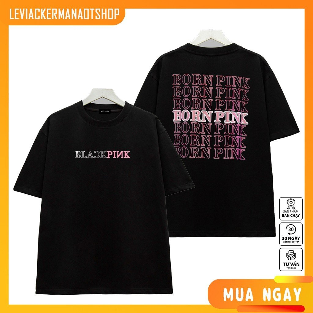 Áo thun Đen/ BLackPink mẫu áo Jisoo - Lisa