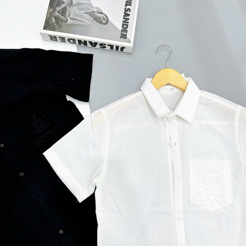 Áo Sơ Mi Nam ĐŨI DẬP NỔI CHỮ  SMTD