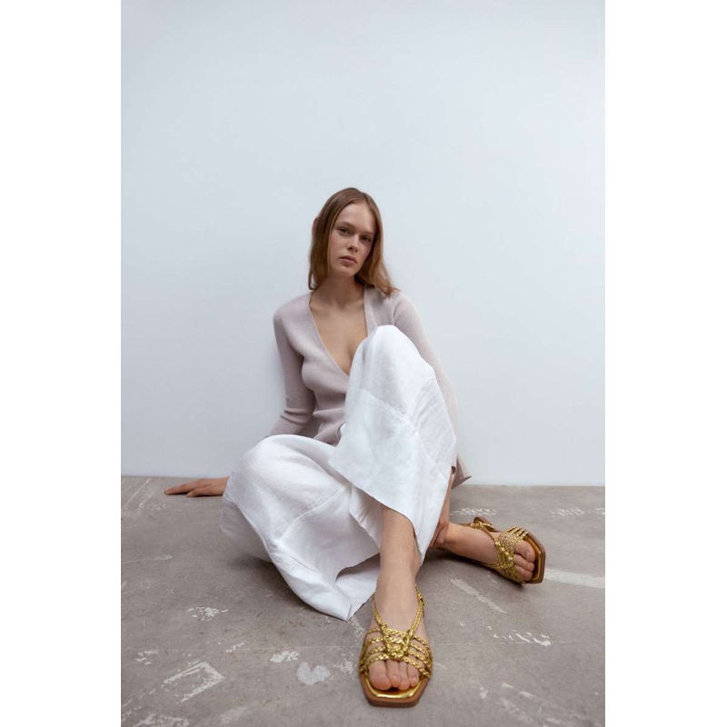 Sandal zara quai đan