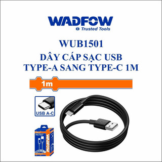 WADFOW Dây cáp sạc USB type-A sang type-C 1M WUB1501