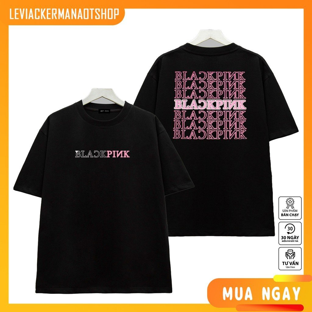 Áo thun Đen/ BLackPink mẫu áo Jisoo - Lisa