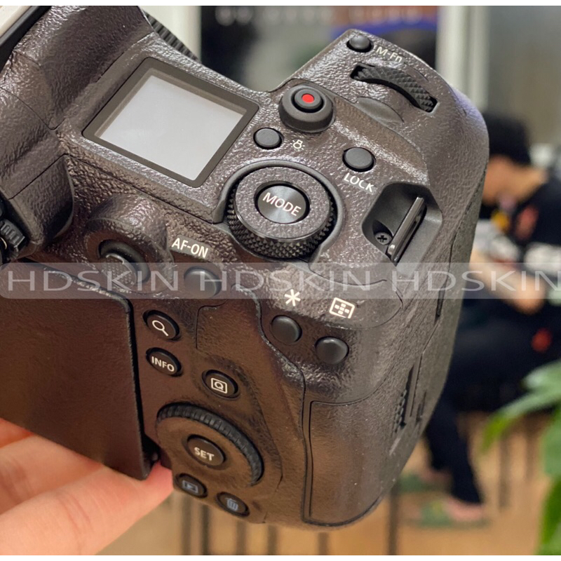 Miếng dán máy ảnh skin 3M Vân Nổi cho body Canon Rp/R/R6/ R6 II..... - HDSKIN