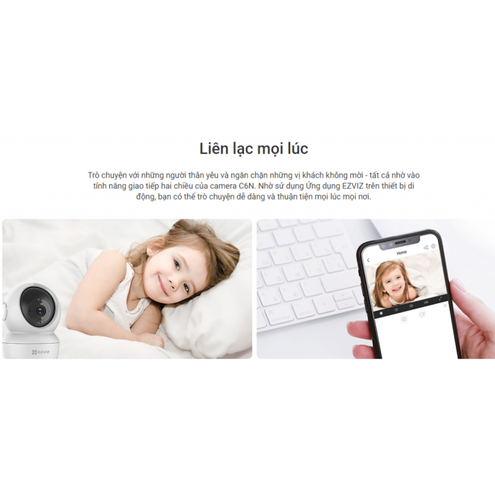 Camera Wifi EZVIZ C6N 2MP/4MP Full HD