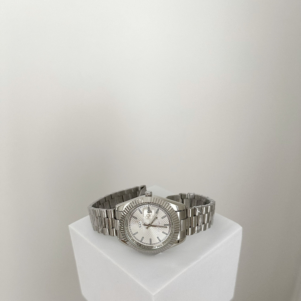 Đồng hồ nam nữ dây kim loại TB284 chống nước bảo hành