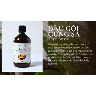 Dầu gội gừng sả Thanh Thị 500ml