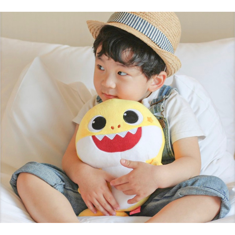 Gấu bông BabyShark phát nhạc Pinkfong Hàn Quốc cho bé- CHÍNH HÃNG