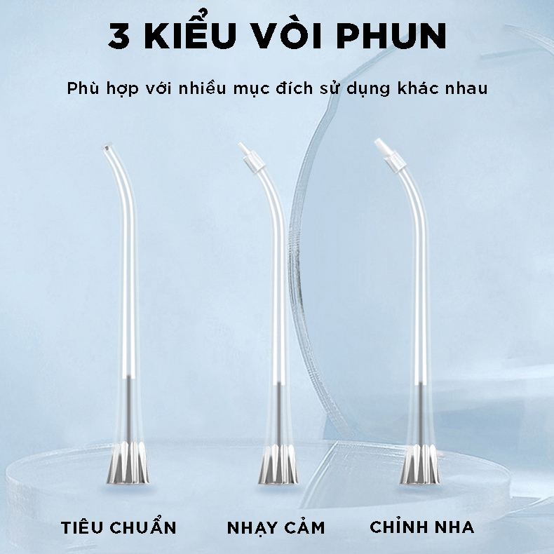 Máy tăm nước mini cầm tay AquaJet Mini siêu nhỏ gọn - Pin trâu