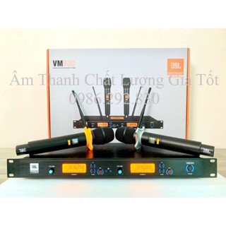 Mic Không Dây JBI VM 500 Tự Ngắt,Dò Sóng.Hút Giong,Hát Nhẹ,Giọng Mềm,Chống Hú Tốt.Chuyên Karaoke Gia Đình