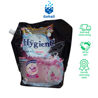 Nước giặt xả 2 trong 1 HYGIENE Thái Lan 1800ml đậm đặc xả quần áo thơm Laundry detergent expert blossom blooming wash