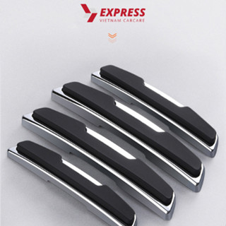 Bộ 4 Miếng Cửa Chống Va Chạm Cho Xe Hơi Cạnh Cửa Mạ Điện Cho Ô tô, Miếng Dán Chống Va Chạm Cửa,Chống Trầy Xước Cửa