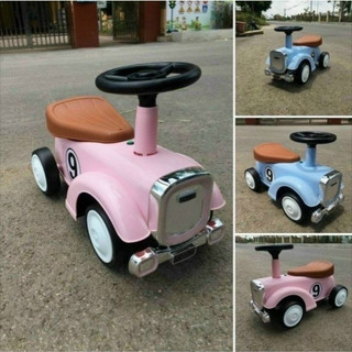 Xe lắc/xe chòi chân hình oto có phát nhạc cao cấp