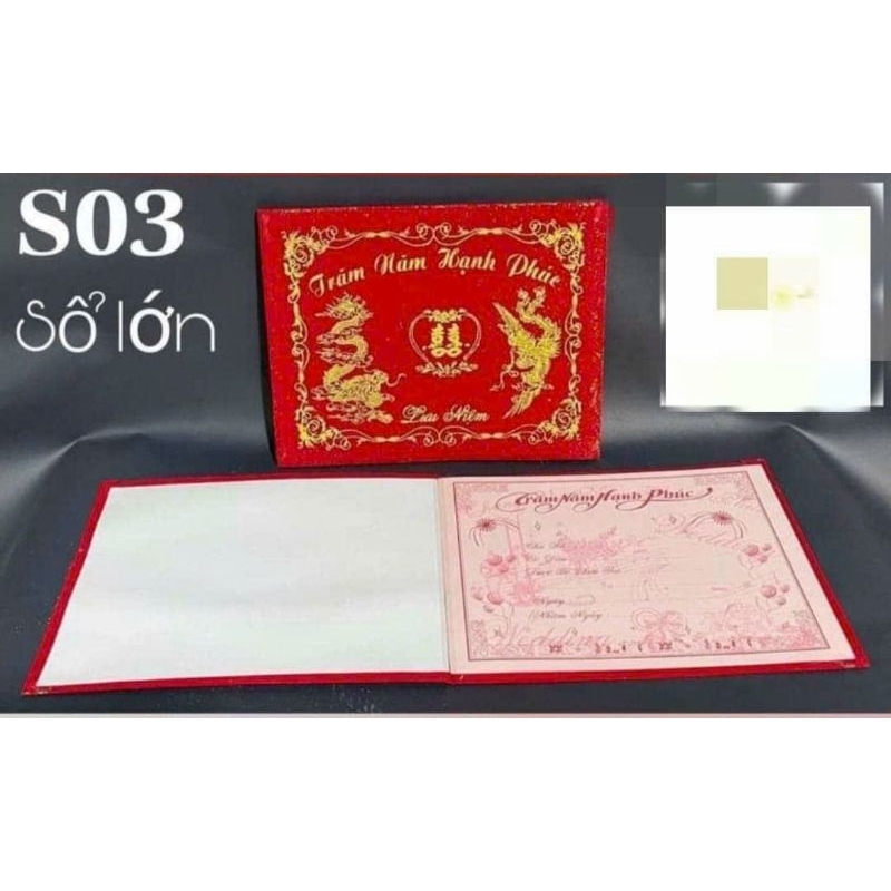 Sổ Ký Tên Đám Cưới