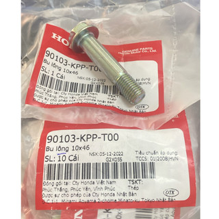 Ốc chân phuộc winner / winner x dưới zin honda - 90103kppt00