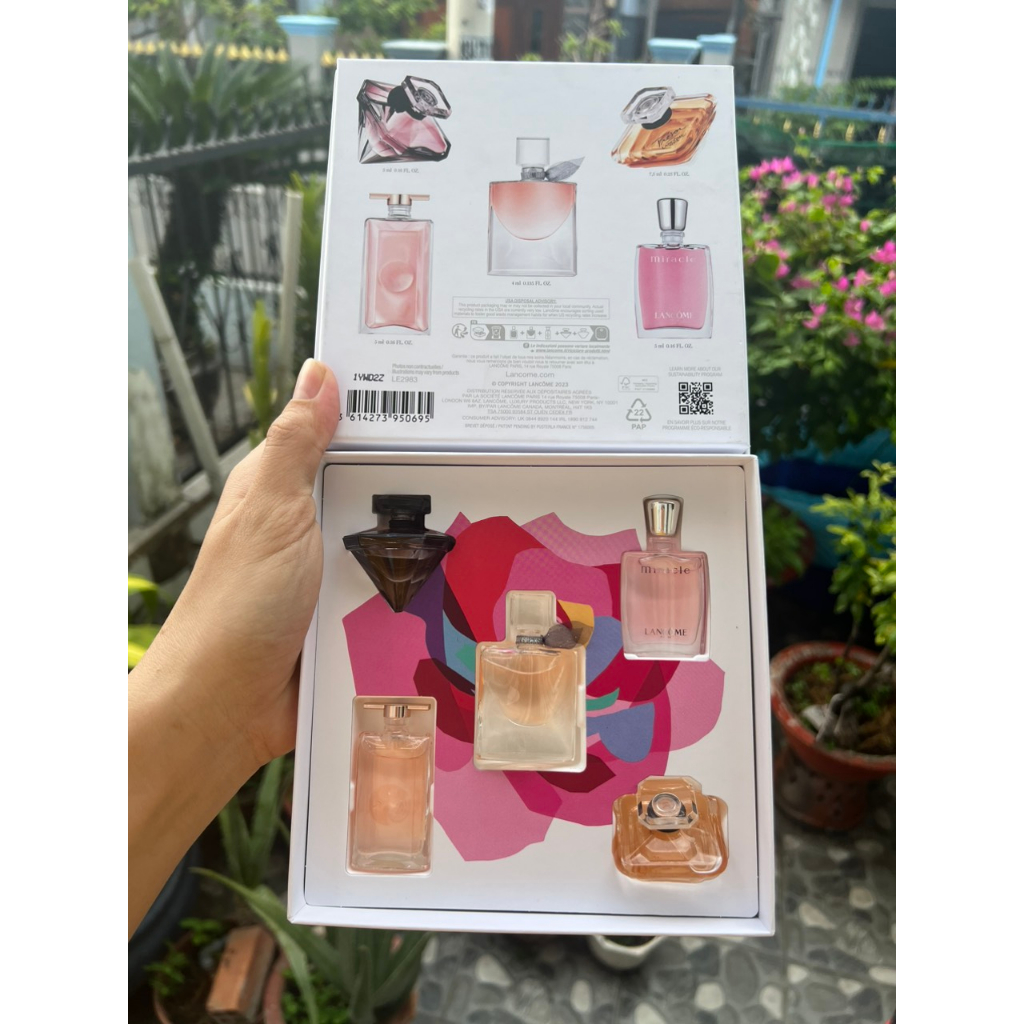 CHÍNH HÃNG Set nước hoa lancome mini 5 chai phiên bản limite