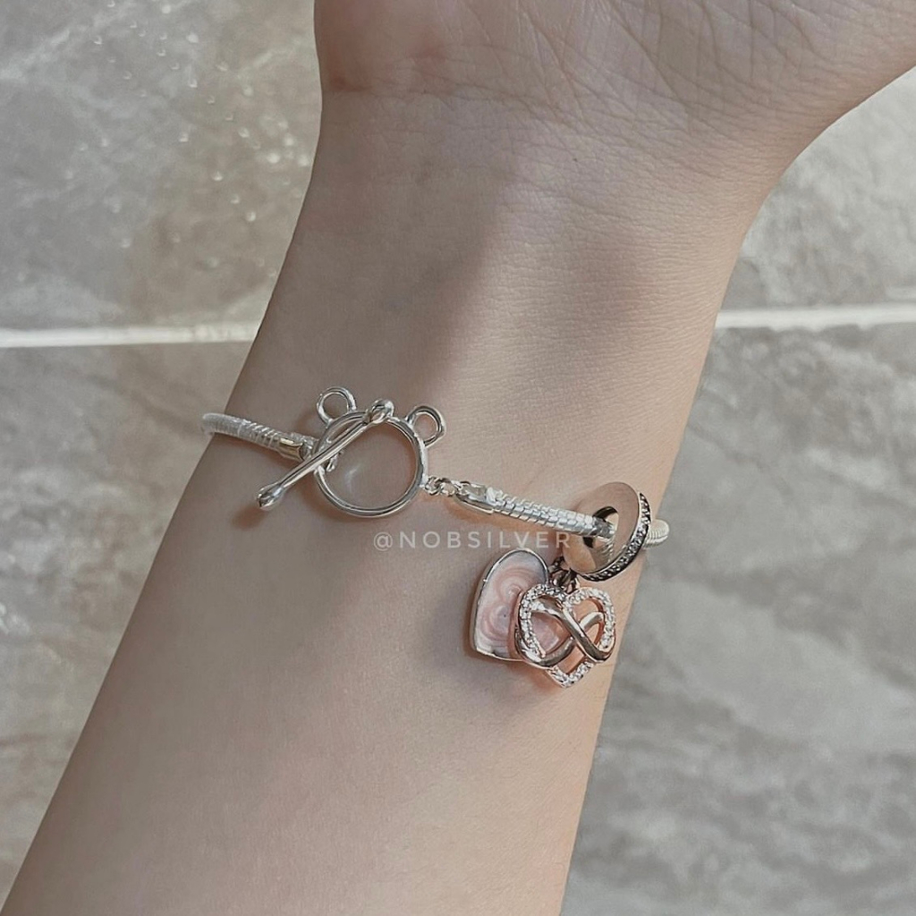 Lắc tay UNO BEAR - Trang sức bạc Nobsilver