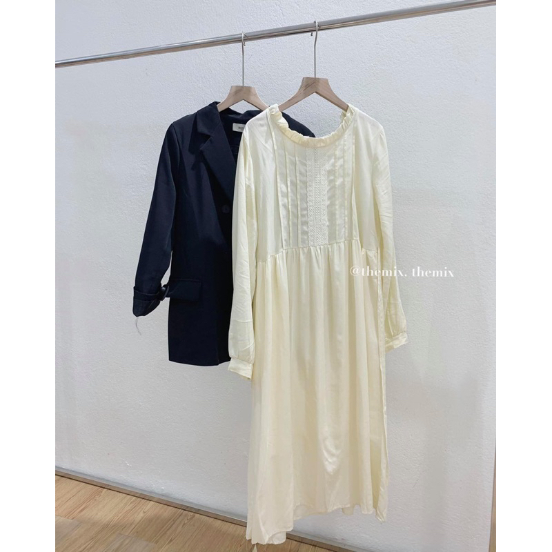 Váy dáng dài trơn