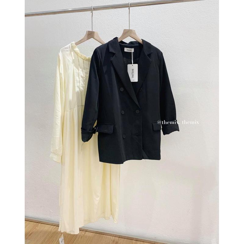 Váy dáng dài trơn