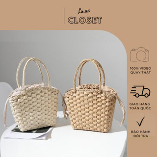 Túi cói mini basic - La.an closet