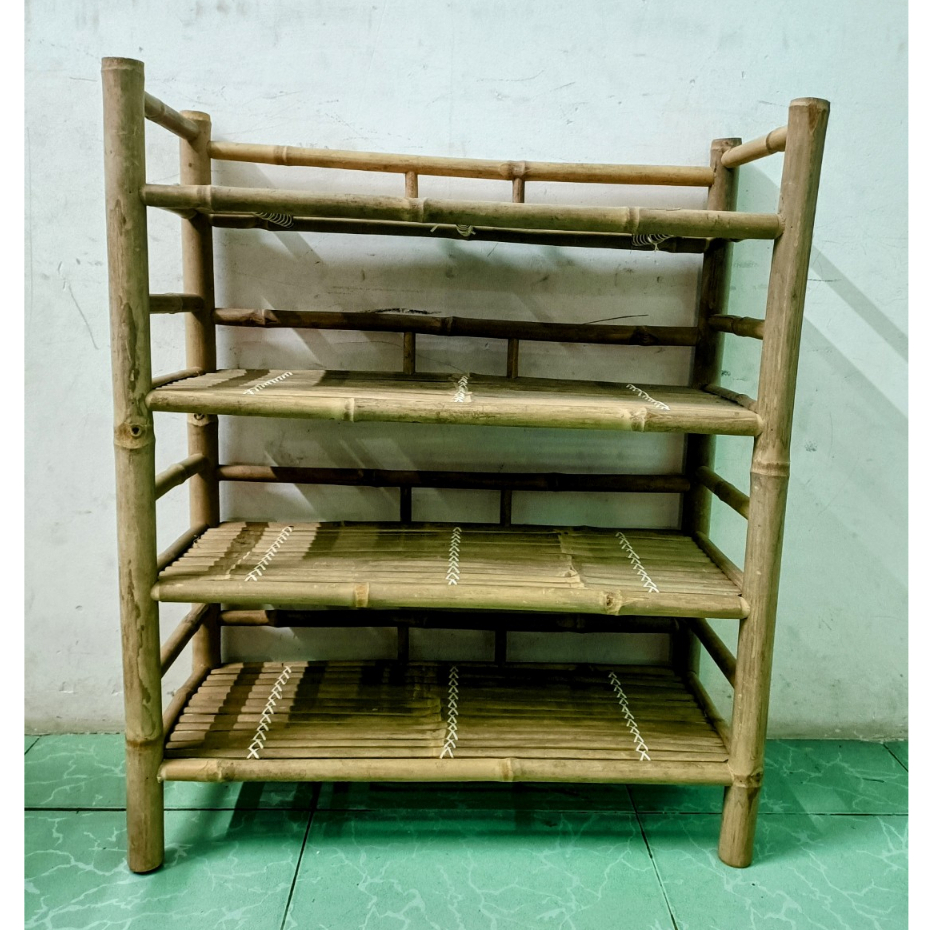 Kệ tre trúc 3 tầng đựng dày dép ,sách vở ,kệ đựng chén bát 4 tầng bằng tre gần gữi với thiên nhiên đức bằng sản xuất