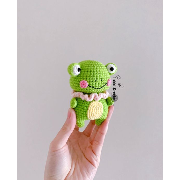 Móc khóa len kìa chú là chú ếch con có 2 là 20 nghìn