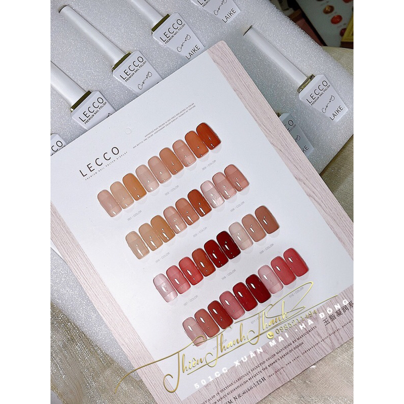 Set sơn Nhà Lecco 12 Màu Tone Màu Đậm